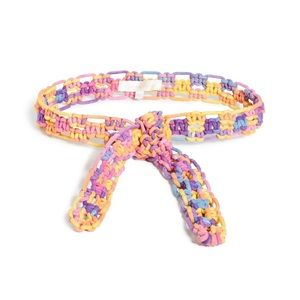 NWT Loveshackfancy Electra Crochet Belt